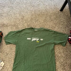 Green NASCAR Graphic Men's T-Shirt